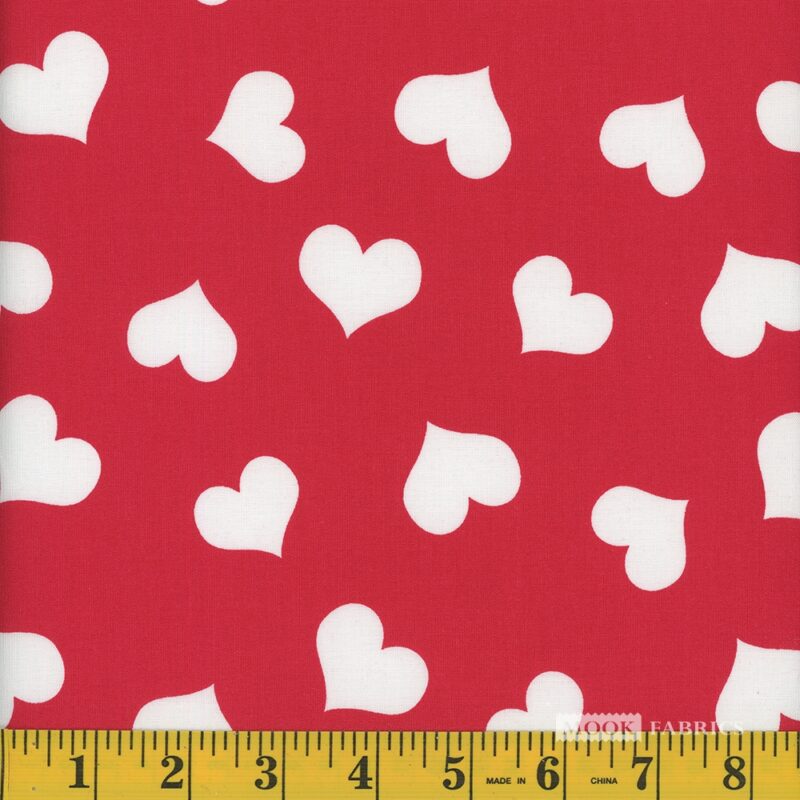 Cotton Fabric - Holiday Fabric - Sweethearts Valentine Lingo Cupid Romance  Snuggle White - 4my3boyz Fabric
