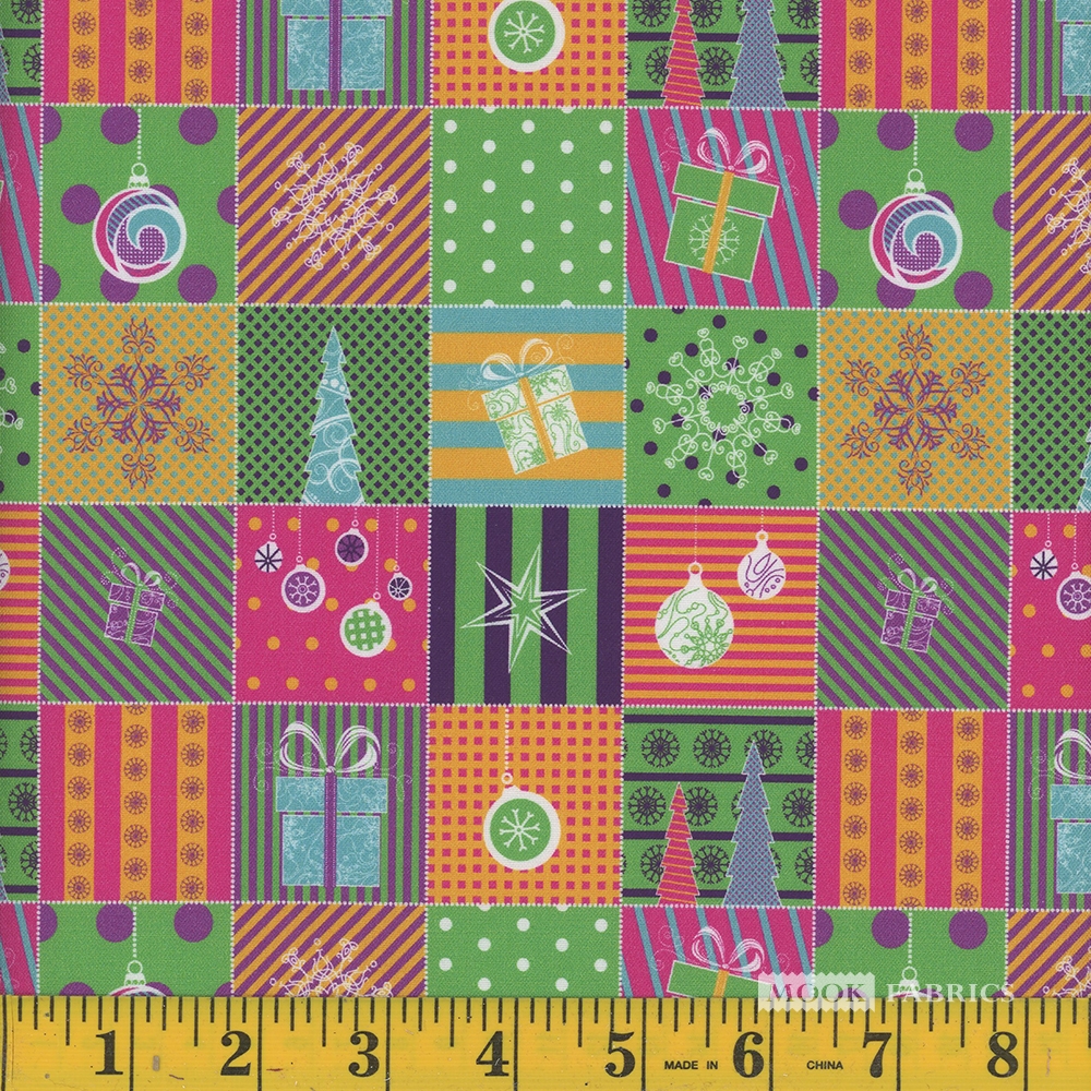 ITEM #113183 – COTTON 100%, CHRISTMAS GIFTS – BRIGHTLY PACKAGED
